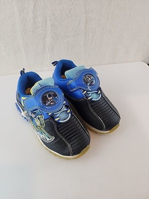 DC Comics Batman Toddler Boy's Athletic Light Up Sneakers, Blue, Size 10