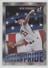 2018 Panini Donruss American Pride Silver 15/349 Nick Sprengel #AP21 0f8
