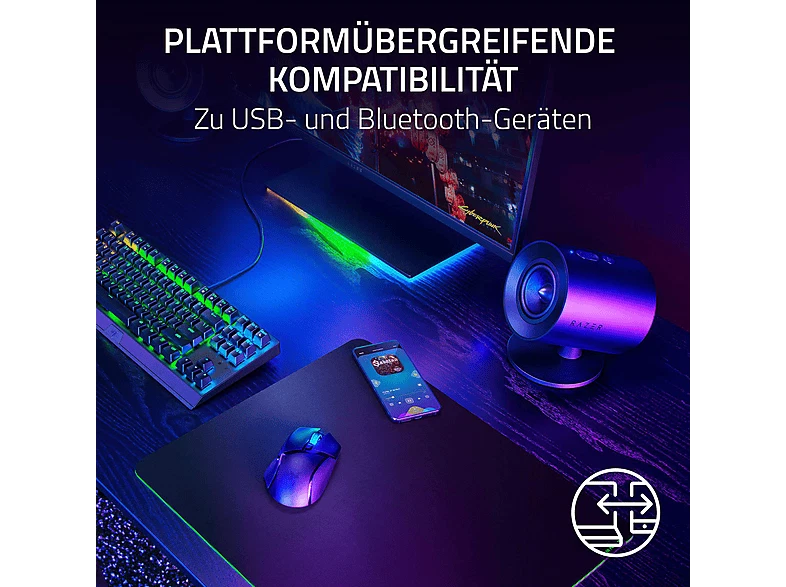 RAZER Nommo V2 X Gaming Lautsprecher - Bild 3 von 4