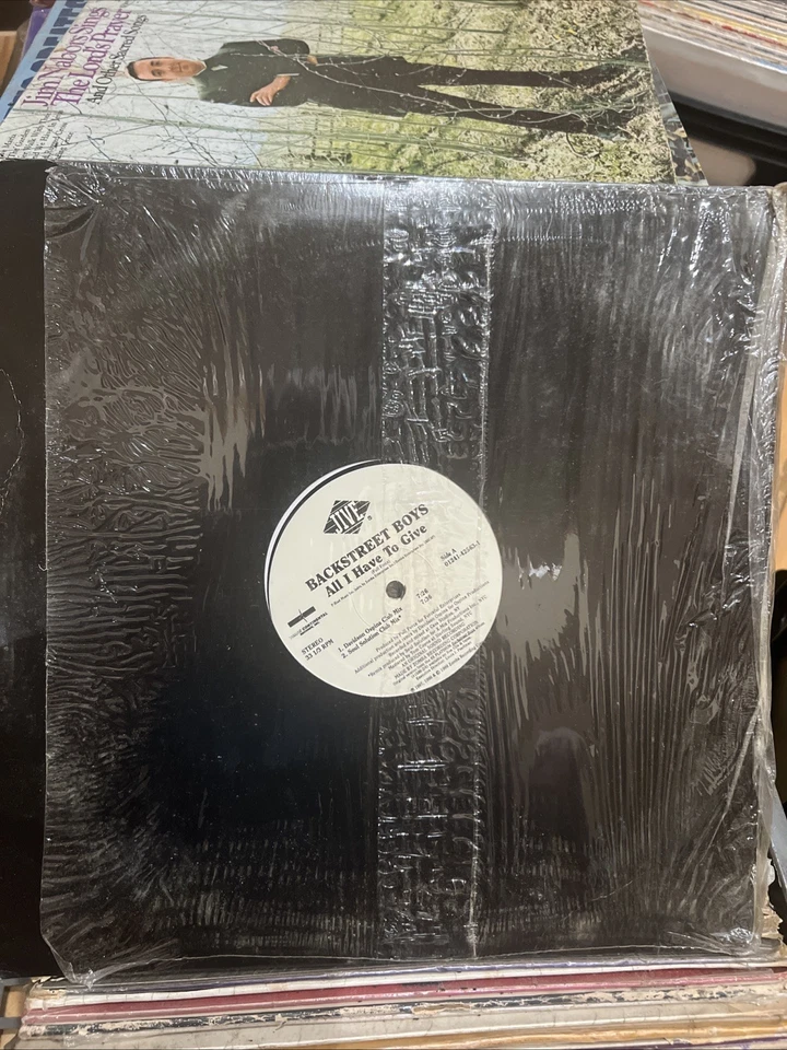 Backstreet Boys “All I Have To Give” Double 12” Single/Jive Promo 1999 VINTAGE Foto 2 de 2