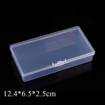 Staubdichte Aufbewahrungskoffer rechteckig Kunststoffboxen transparent Box robust stark 