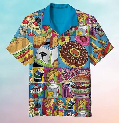 I Dont Like Food I Love It Hawaiian Shirt