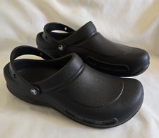 Crocs Bistro Work Slip-Resistant Black Clogs Men's Size 12