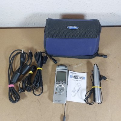 Olympus DS-40 Digital Voice Recorder - Tragetasche silber getestet funktioniert