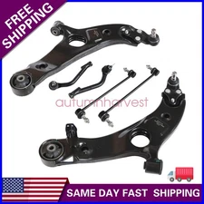 6PCS Front Lower Control Arms Suspension Kit For Hyundai Santa Fe 2013-2014 USA