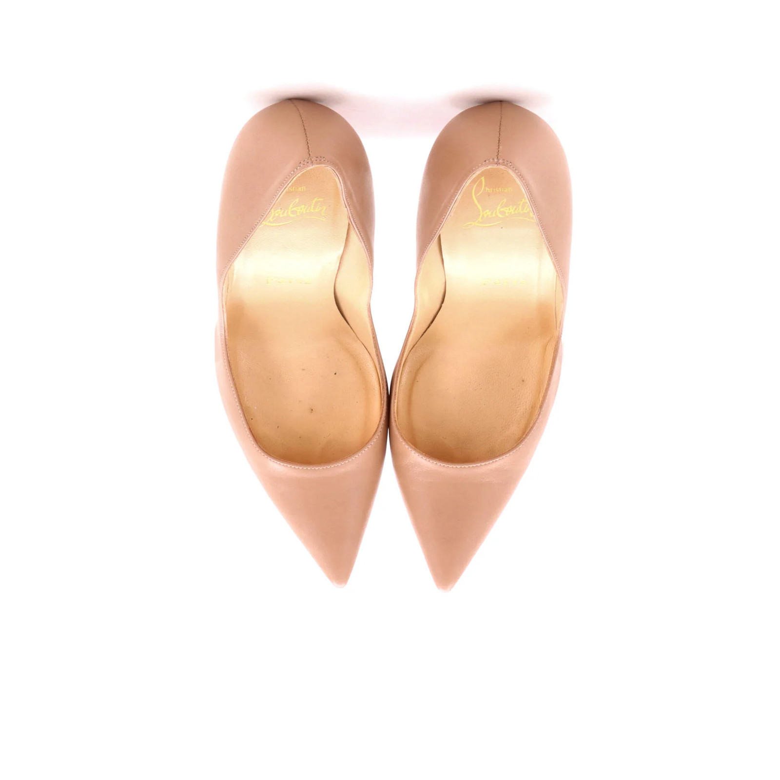 Christian Louboutin Women's Apostrophy Pumps Leather 100 image 2