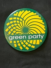 Green Party of Canada Logo Button