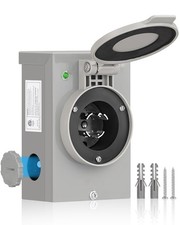 30 Amp Generator Power Inlet Box, NEMA L14-30P Inlet Box for 4-Prong Generato...