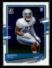 2020 Donruss Optic #130 Quintez Cephus Rookie Card Detroit Lions
