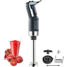 Commercial 500/750W Immersion Blender 12"/20" Hand Mixer Variable Speed
