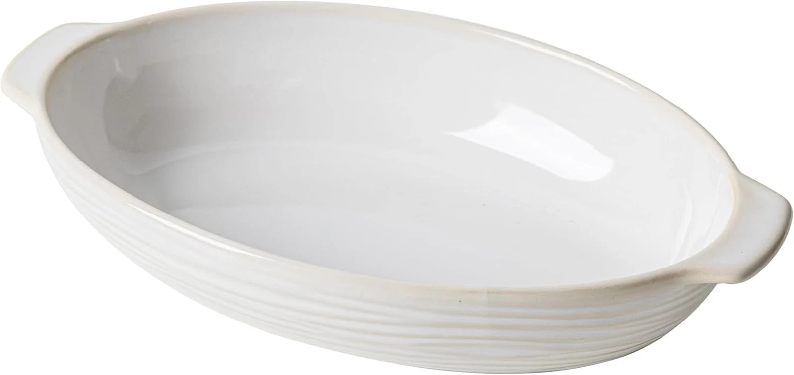 Casserole Dishes for Oven, 12 Oz Ceramic Baking Dish, 9 X 8 Inch Oval Deep Lasag
