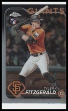 2024 Topps Chrome #131 Tyler Fitzgerald Refractors