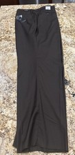 Mens Angelo Rossi Chocolate Dress Pants Size 60  Unhemmed