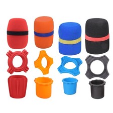 Microphone Foam Cover Stability Rings For KTV Performances Windshield 1set