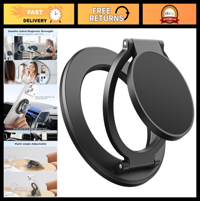 SUPERONE Magnetic Ring Holder for MagSafe Dual-Side Magnetics, Removable Gym Pho