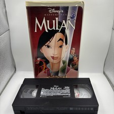 Mulan - VHS - 1999 - Vintage Walt Disney's Masterpiece - Clamshell Case