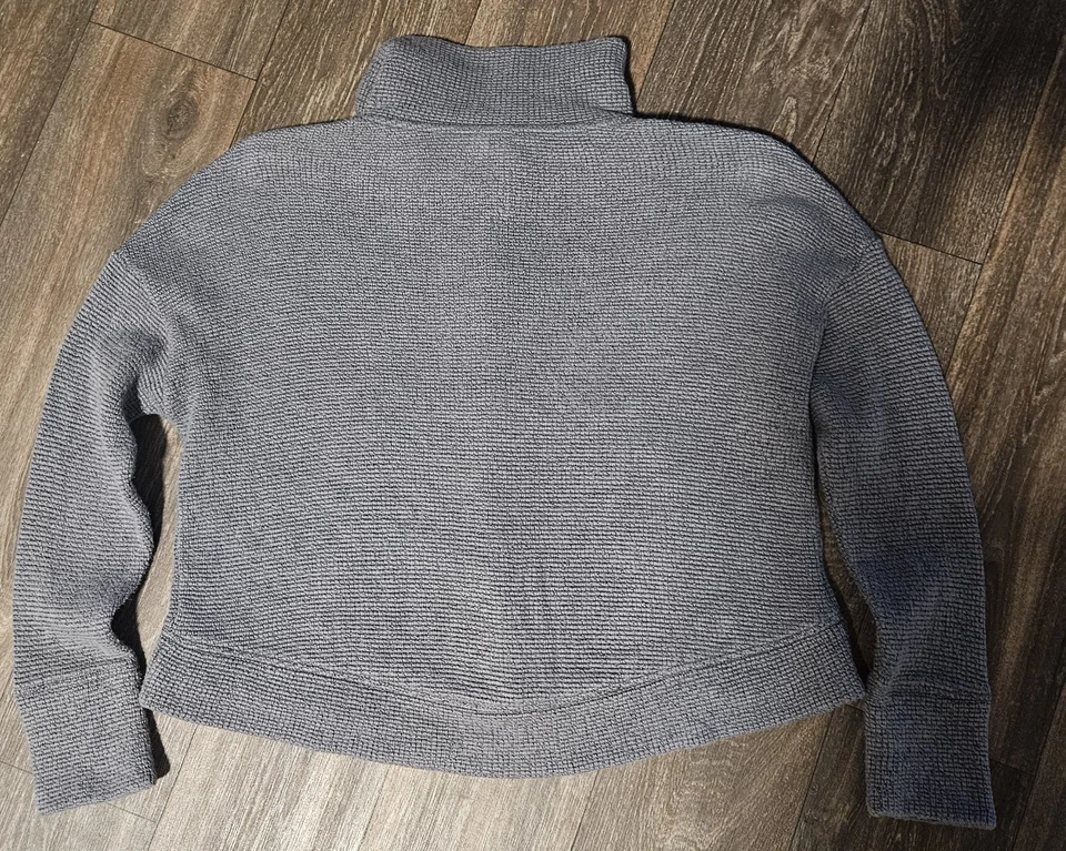 Chaqueta Sweaty Betty Restful Boucle con Cremallera para Mujer Grande Gris Mezcla de Algodón Tejida Foto 2 de 3