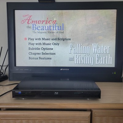 Toshiba BDX2000KU Dolby Digital HDMI Ethernet Blu-Ray DVD Disc Player NO REMOTE 
