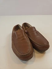 Sperry Top-Sider Shoes Mens Size 9.5 Brown Leather Driving Loafers STS10724