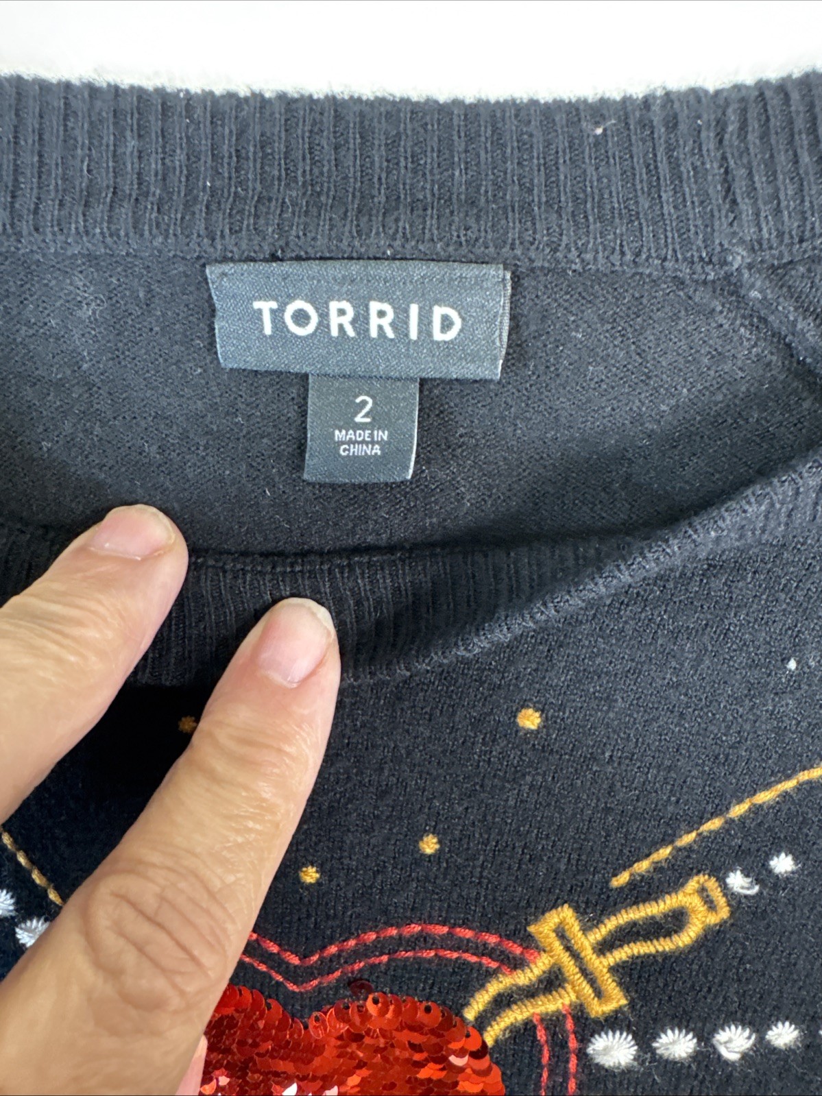 Torrid Large Everyday Soft Pullover Crew Sweater … - image 3