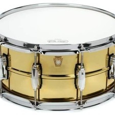 Ludwig LB403T Super Brass Polished Snare 14"x6.5" SN: EMG188465