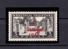 Albanie (occupation allemande) neuf avec gomme originale 14 shtator 1943