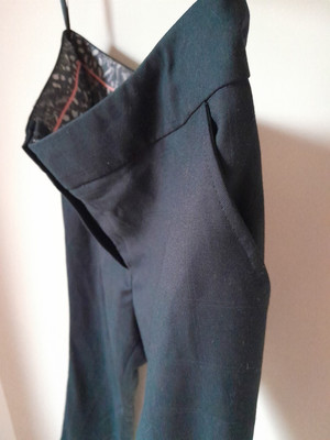 Next, Stoffhose, Größe: 40, Schwarz, Polyester/Viskose/Elasthan Neu