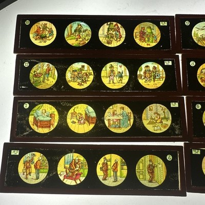 23 antike magische Laterne Kinder Spielzeug Stil Rutschen 13 x c3,5 cm