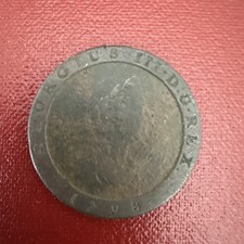 1798 KING GEORGE III CARTWHEEL ONE PENNY