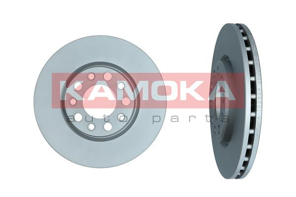 Kamoka 2X Bremsscheibe Ø281Mm Vorne BelüFtet FüR Fiat 500X 1.4 1.6 D Multijet-image