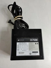 Corsair CX750M 750 W 24 Pin ATX Desktop Power Supply CP-9020222