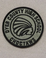 Dyer County High School, Army JROTC Patch (#2177) - w/hook & loop back
