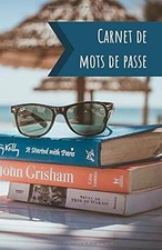 Carnet de mots de passe: Annuaire de mots de passe vierge avec pile de livres...