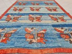 Amazing Hand Knotted Vintage Traditional Kurdi Wool Area Rug 10 x 7 Ft — photo 6