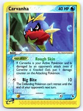 Carvanha 51/109 Common Ruby & Sapphire Pokemon LP on eBay