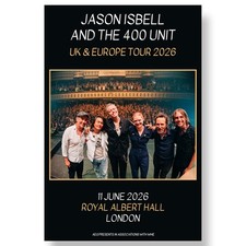 New Jason Isbell and the 400 Unit Royal Albert Hall Gift For Fans Poster OP254
