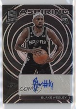 2022-23 Panini Spectra Aspiring Auto 21/99 Blake Wesley #AA-BWS Auto k7n