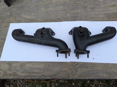 Austin Healey 100/6 Exhaust Manifold Set, Reconditioned With New Exhaust Studs