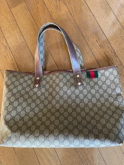 Sac fourre tout Gucci Gg Supreme/Sherry Line sac à main créateur accessoire de luxe élégant