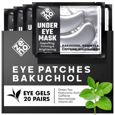 Bakuchiol Under Eye Patches for Men Skincare, Under Eye Masks for Dark Circle...