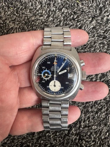 Omega Seamaster Chronograph 176.001 Auto No Tachymeter Serviced 1170 Band