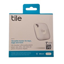 Tile Mate Universal Bluetooth Tracker - White...