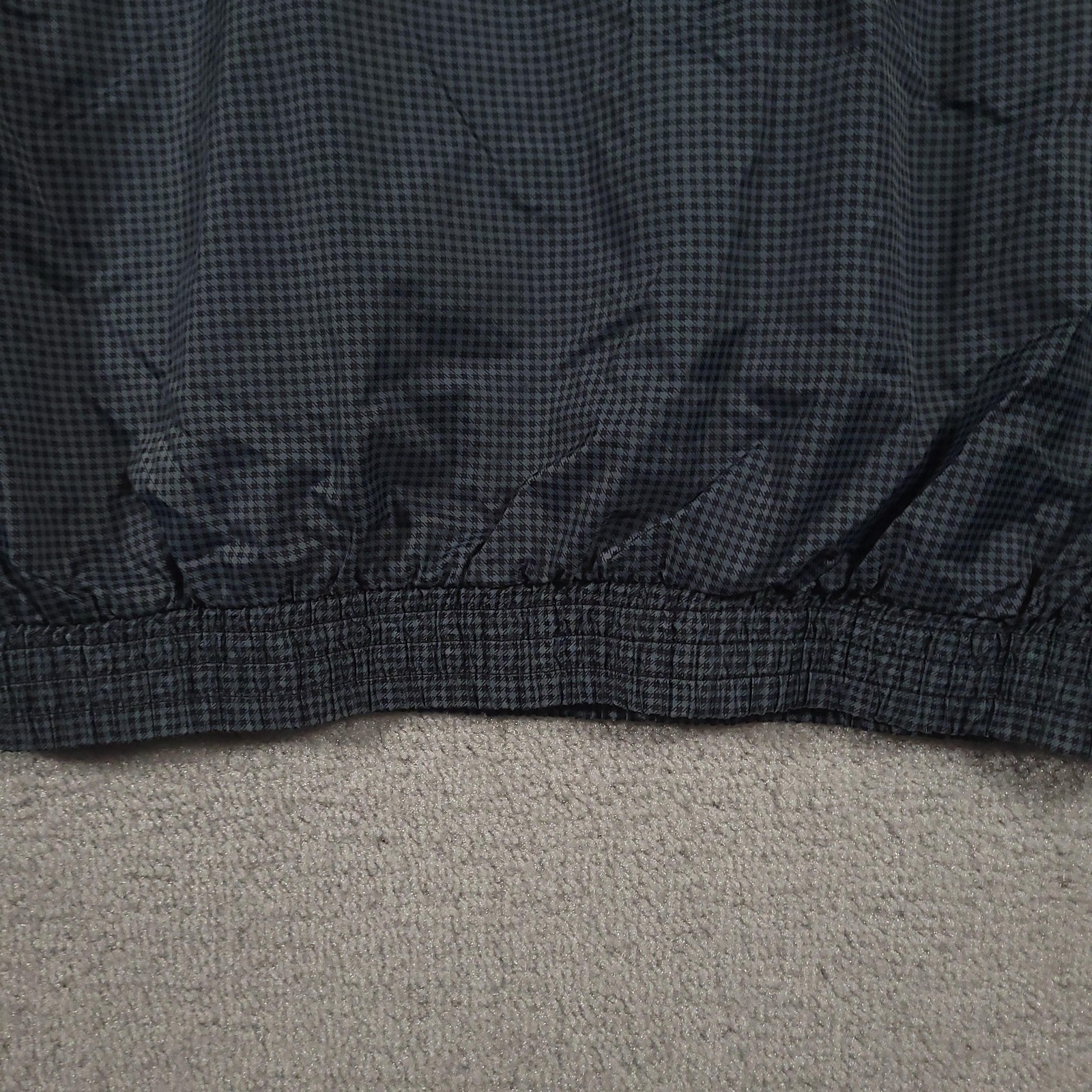 Jerzees Pullover Jacket Mens Medium Black Gray Wi… - image 11