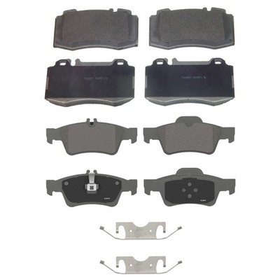 Wagner ThermoQuiet Semi-Metallic Brake Pad Kit For Mercedes-Benz CL500 2003-2006