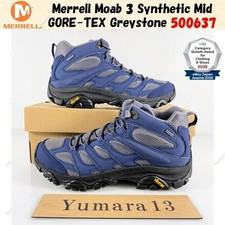 Merrell Moab 3 Synthetic Mid GORE-TEX Greystone 500637 Men's Size
