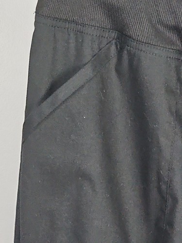 Cherokee Black Workwear Stretch Womans Drawstring Cargo Tall Scrub Pants XL NWT - Picture 5 of 13