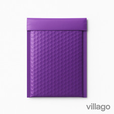 Purple Poly Bubble Mailers 4x8 6.5x10 8.5x12 10.5x16 Self Seal Envelopes