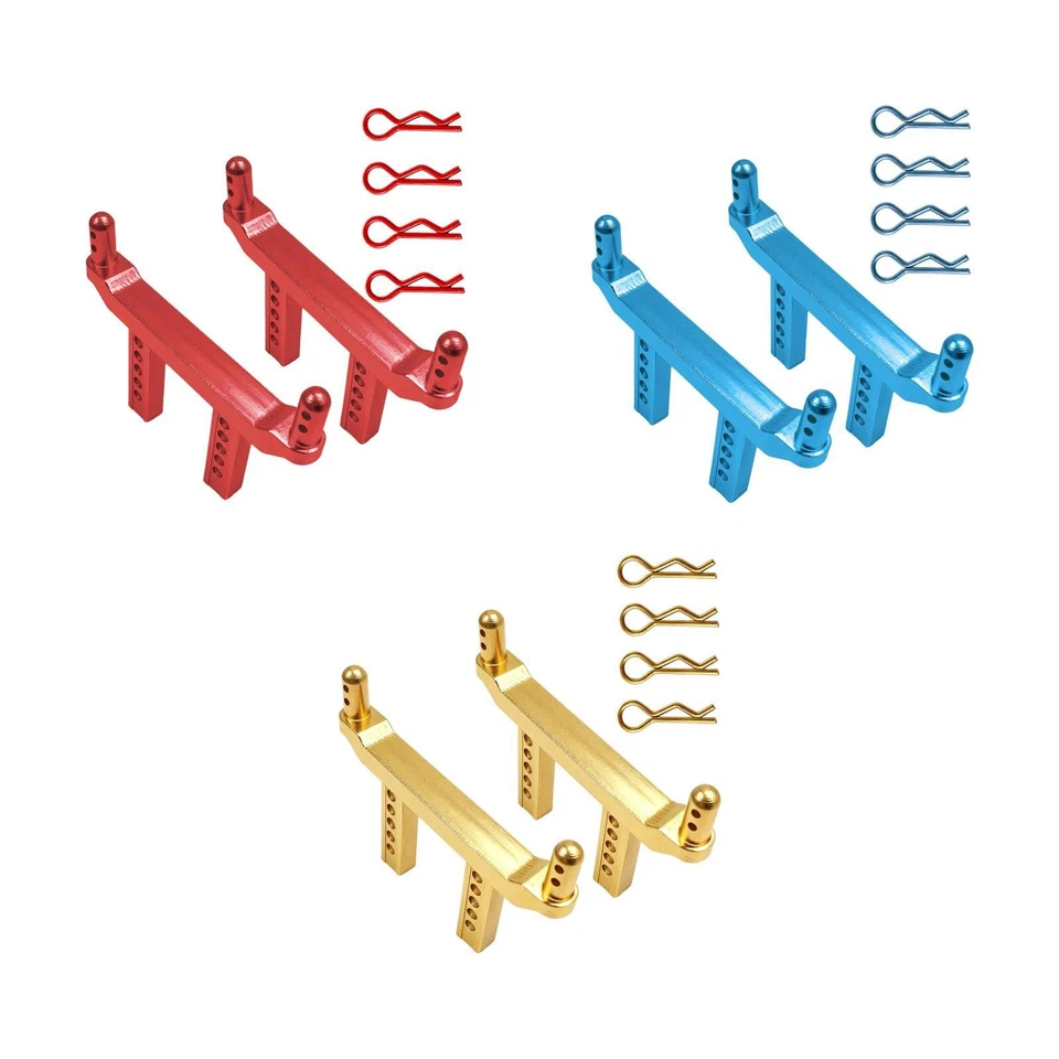 2Pcs 1/16 RC Body Post Mounts Front and Rear Shell Columns for 16101Pro DIY - Image 2 of 2