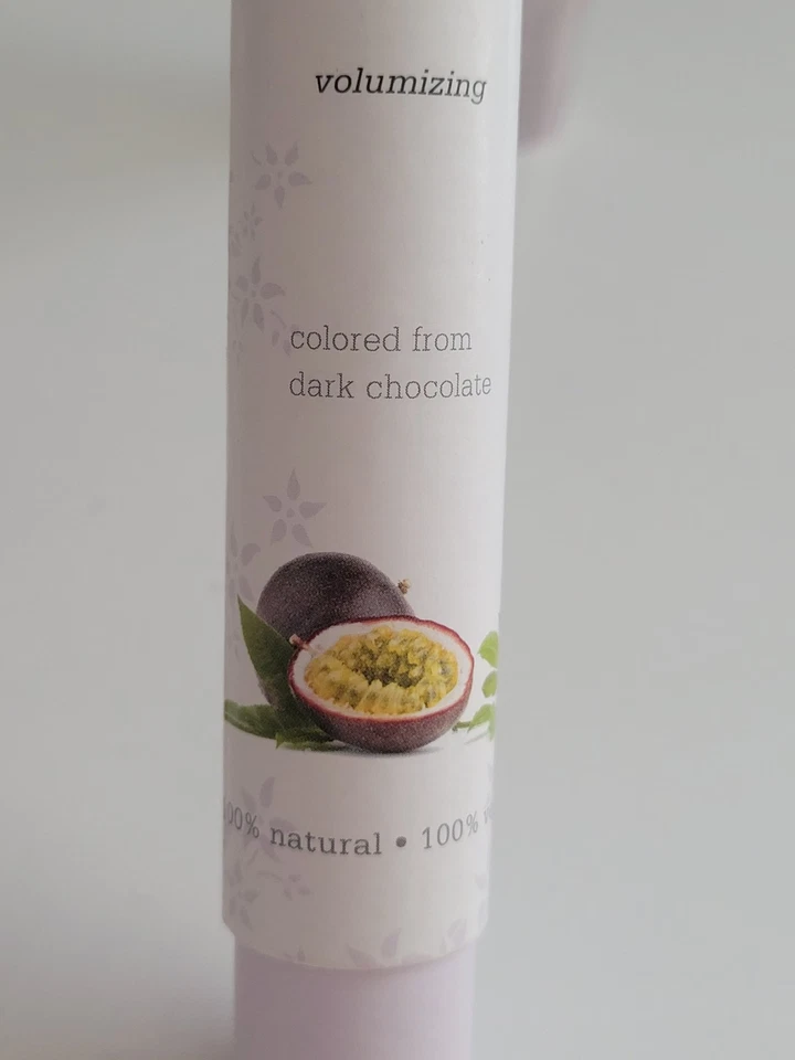 Máscara de pestañas de aceite de maracuyá 100 % puro chocolate oscuro voluminizador 0,35 oz SELLADA Foto 4 de 4