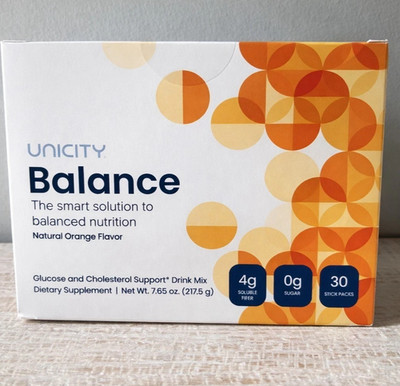 Unicity BALANCE 30 Packets/Stick Packs ORANGE Exp /2027 NEW/SEALED!